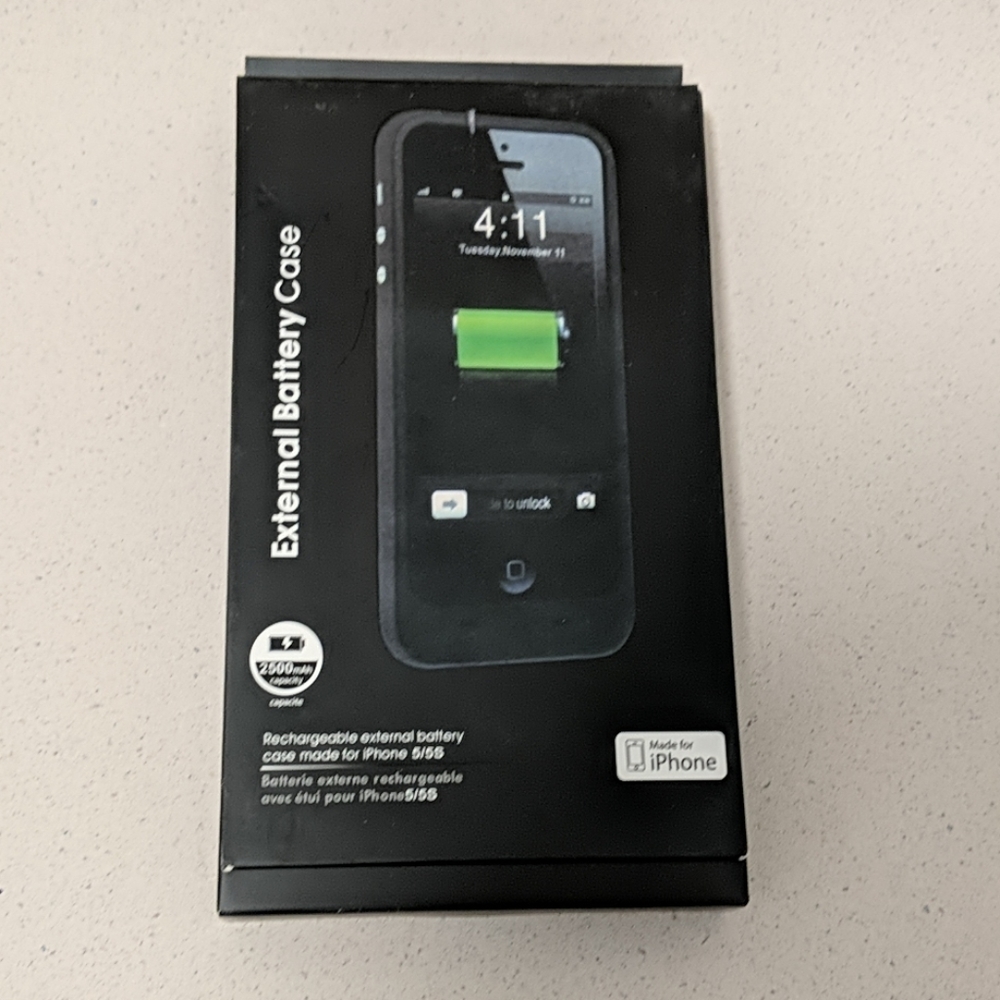 External battery case